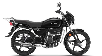 hero black bike