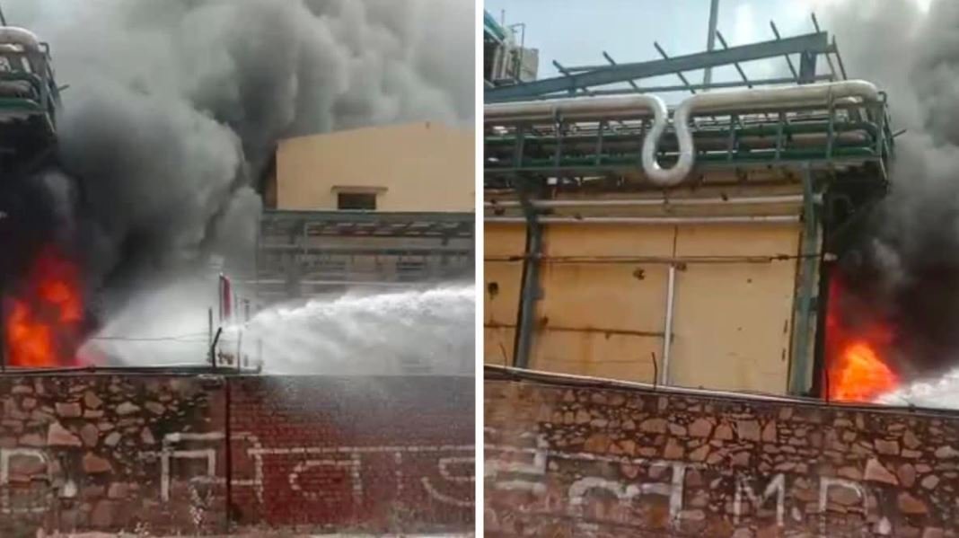 Fire In Chemical Factory: भिवाड़ी की केमिकल फैक्ट्री में लगी भीषण आग
