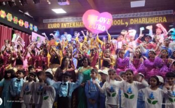यूरो इंटरनेशनल में रगांरग प्रस्तुति, सांस्कृतिक कार्यक्रम में झूमें विद्यार्थी