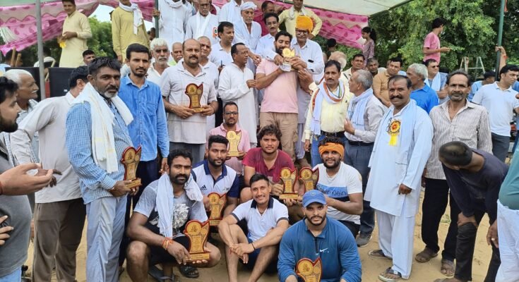 श्री कृष्ण जन्माष्टमी पर पुंसिका में मेला, खेल कूद प्रतियोगिता आयोजित