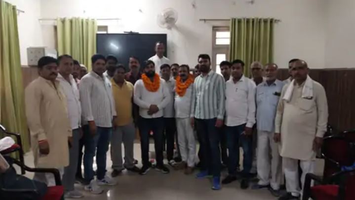 Rewari: माजरा श्योराज गांव के सरपंच जय को प्रधान व बाम्बड़ गांव की सरपंच मनीषा को उप प्रधान चुन लिया गया