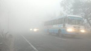 Haryana Weather Update: घना कोहरा छाया, दृश्यता शून्य