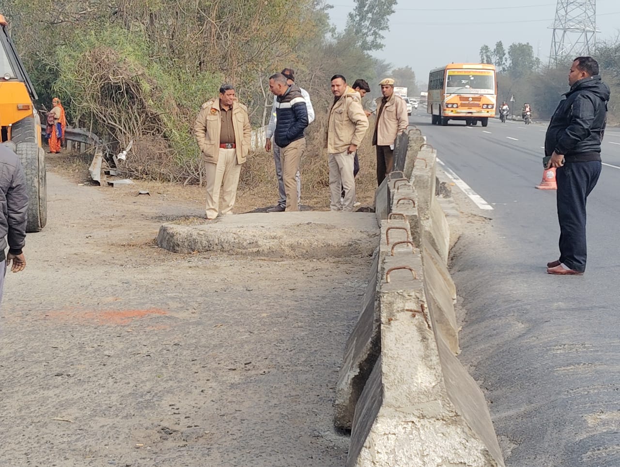 Rewari: NH 48 पर मसानी ब्लैक स्पोट को किया बंद