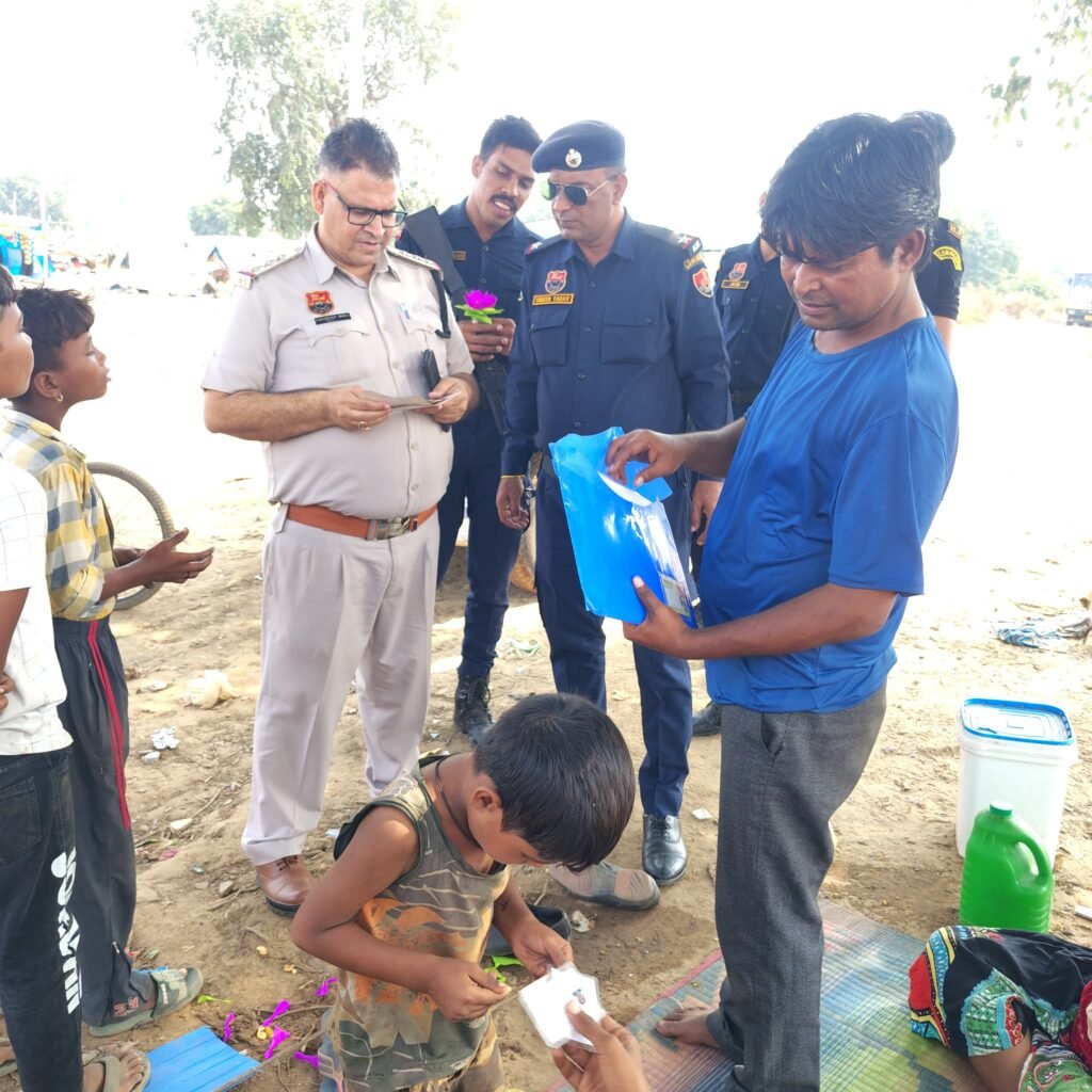 विदेशी बांग्लादेशी व रोहिंग्या नागरिकों के लिए चलाया तलाशी अभियान