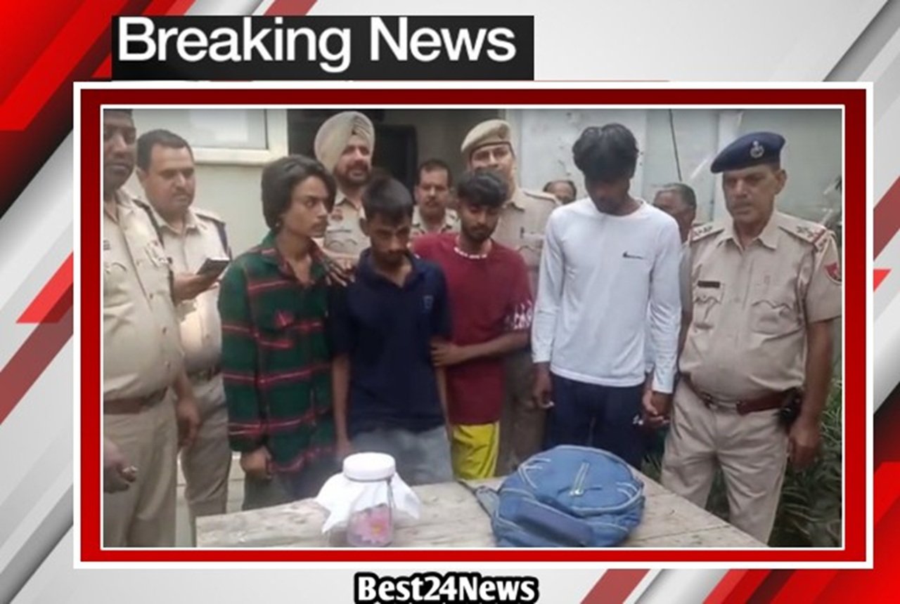 जीआरपी और आरपीएफ को मिली बडी सफलता, बुकिंग क्लर्क से लूटपाट करने वाले चार बदमाश काबू