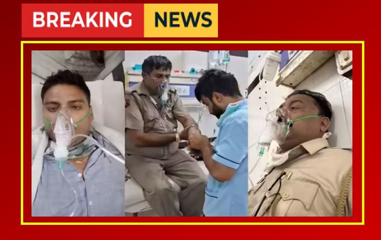 SMS Hospital Fire: मरीजों के लिए 'देवदूत' बने 3 पुलिसकर्मी