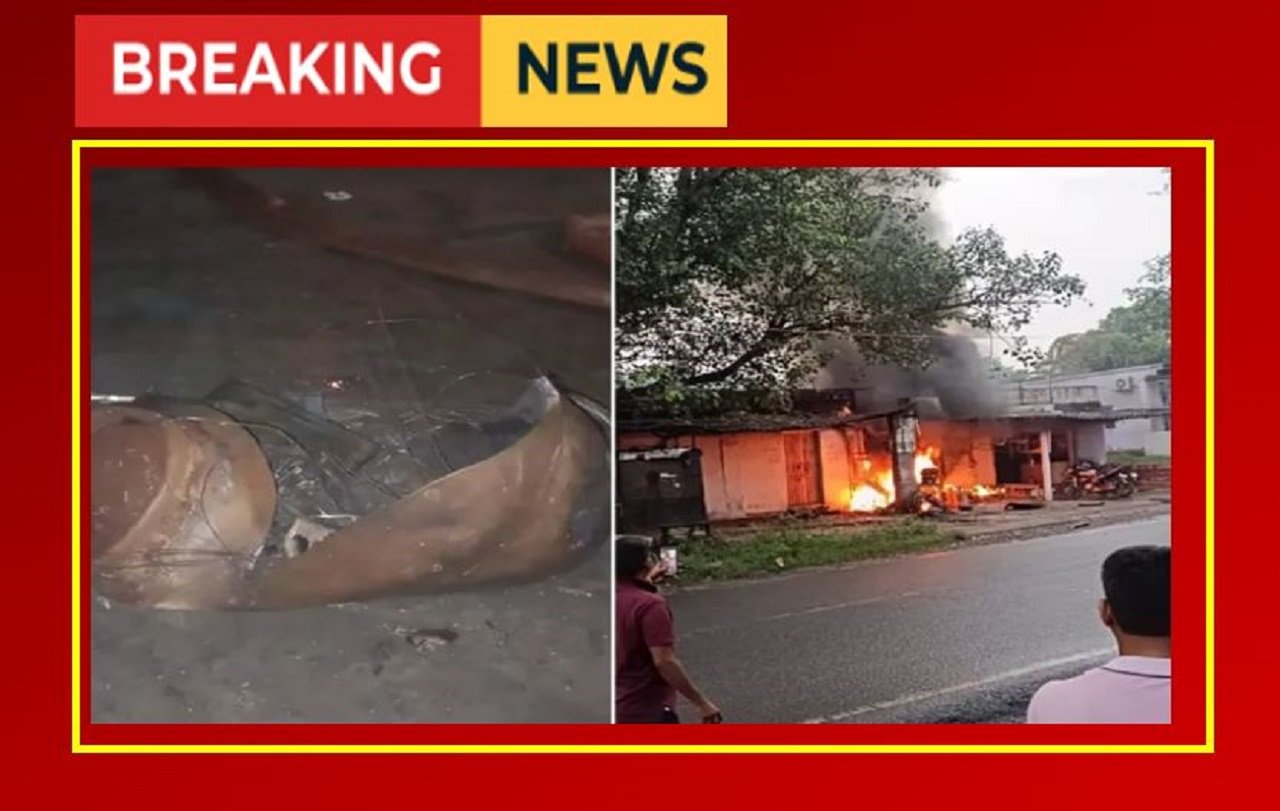 LPG Cylinder Blast: एलपीजी गैस सिलेंडर में बलास्ट, दुकानदार जिंदा जला