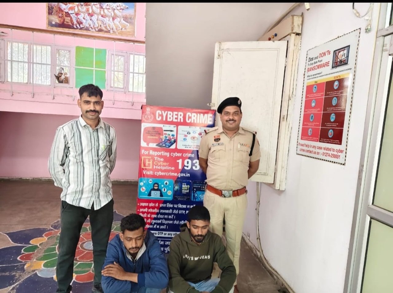 स्टोक मार्केट में इन्वेस्टमेंट के नाम पर 9.46 करोड़ की ठगी के दोनो आरोपी कर्नाटक से काबू