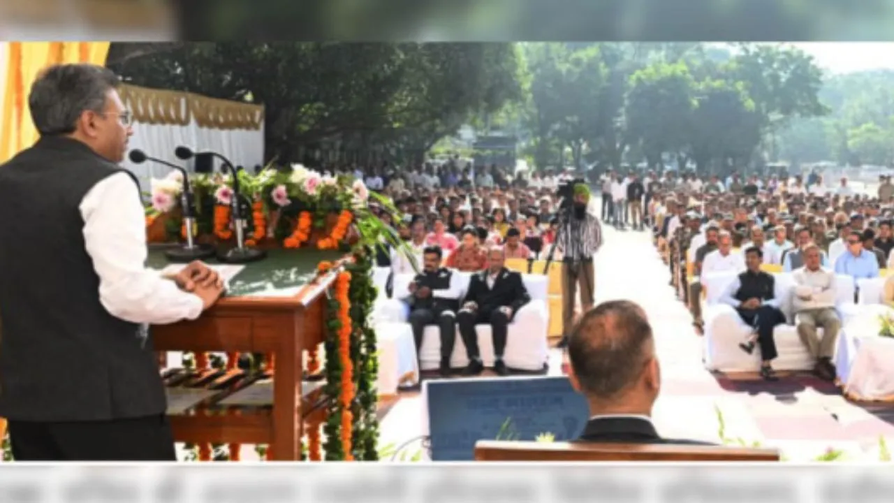 Haryana में वंदे मातरम की 150वीं वर्षगांठ का भव्य आयोजन, CS अनुराग रस्तोगी ने किया मुख्य अतिथि के रूप में उद्घाटन