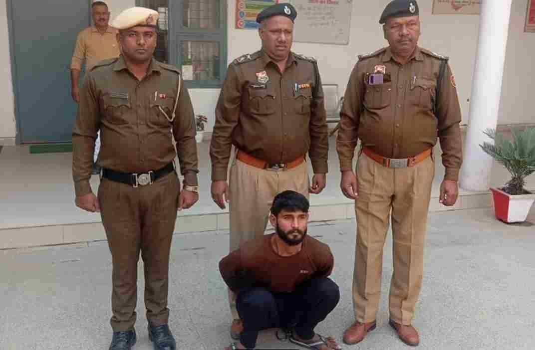 रेवाड़ी पुलिस की बडी कार्रवाई: हत्या के मामले में फरार चल रहे एक वांछित आरोपी राजस्थान से काबू