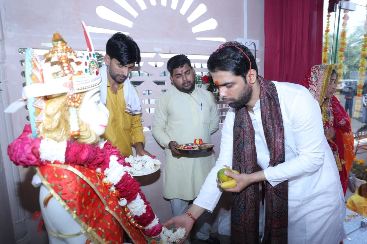 RPS Public School में मनाया श्री हनुमान जी की प्राण-प्रतिष्ठा-भक्ति और उत्साह का महापर्व!