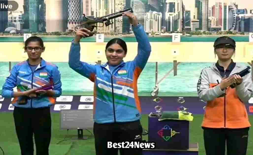 Sports News: हरियाणा की बेटी सुरुचि फोगाट ने रचा इतिहास, ISSF शूटिंग वर्ल्ड कप में जीता गोल्ड
