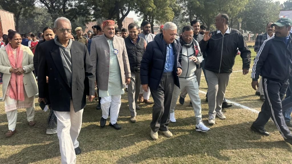 Sports festival organised at Ahir College Rewari, attended by Union Minister Rao Inderjit Singh
