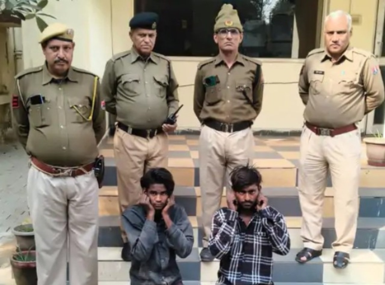 भिवाड़ी पुलिस की बडी कार्रवाई: लाखों रुपए की चोरी करने गिरोह के दो आरोपित काबू