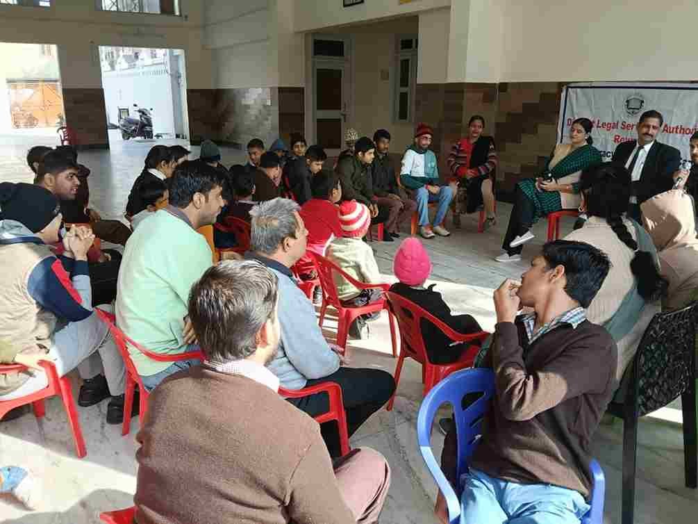 जिला विधिक सेवा प्राधिकरण व एमडीडी ऑफ इंडिया सदस्यों ने नव प्रेरणा स्कूल में किया जागरूक