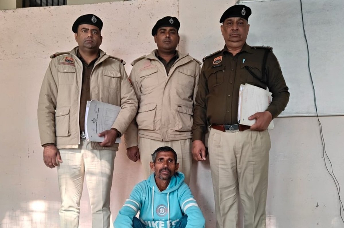 Haryan crime: 16 साल से फरार अपहरणकर्ता उद्घोषित अपराधी ऋषिपाल यूपी से काबू