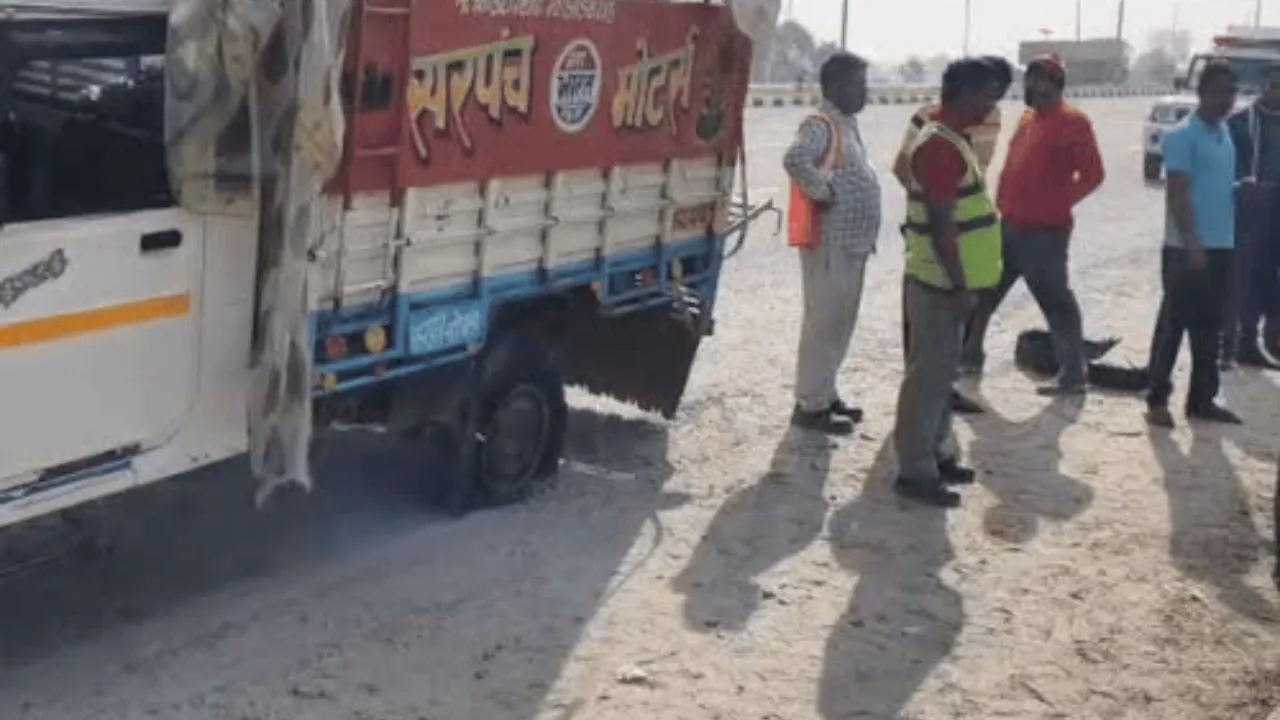 Narnaul News: पिकअप का टायर फटने के कारण कैसे हुआ यह दर्दनाक हादसा?