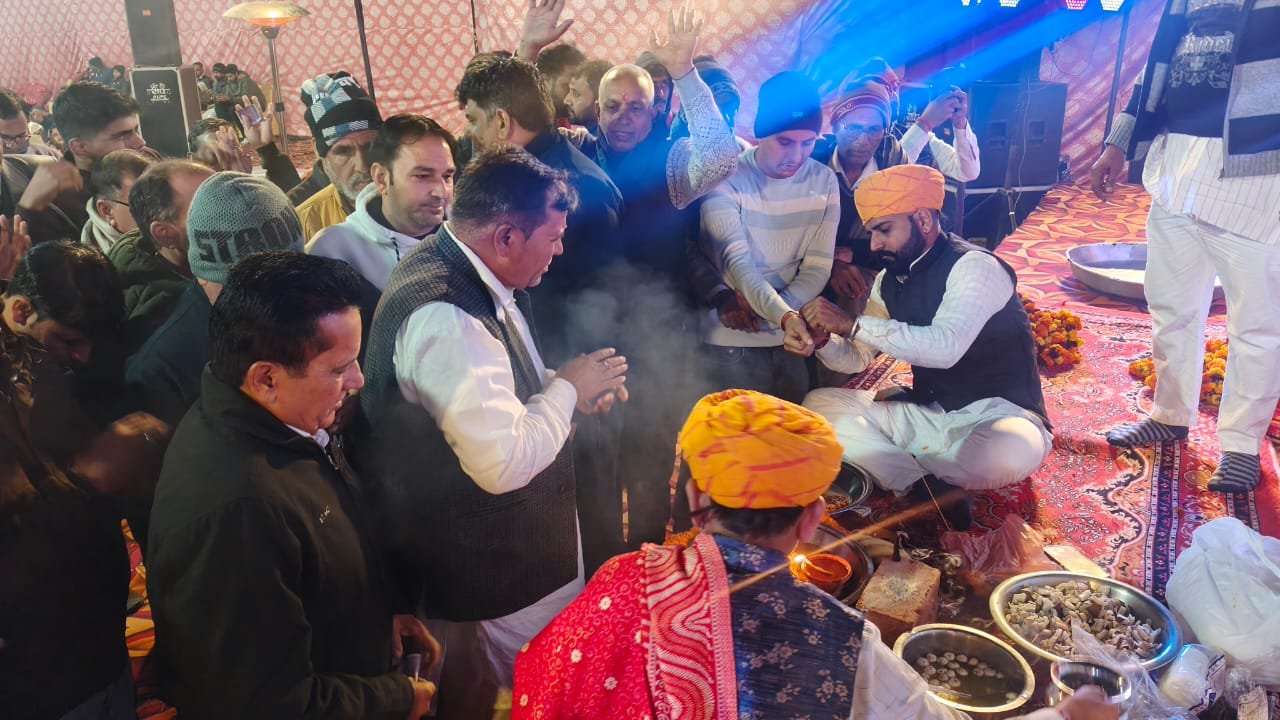 Dharuhera News: प्रथम श्री श्याम संकीर्तन महोत्सव में उमडी भीड