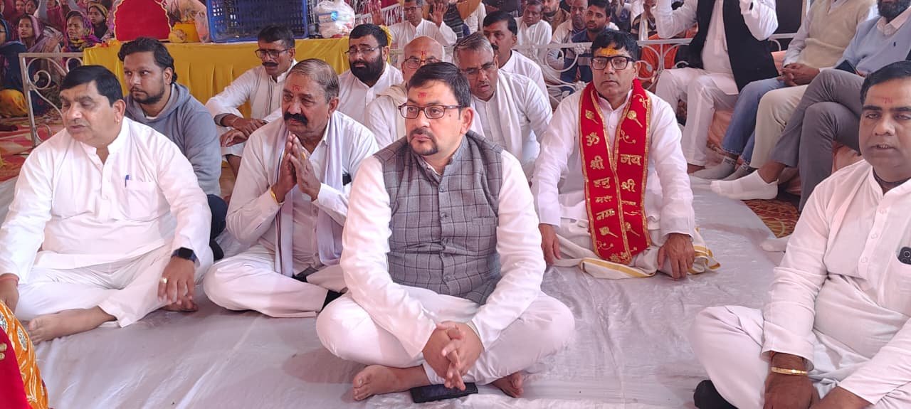 श्रीराम कथा में अहिल्या उद्धार की प्रसंगपूर्ण का किया व्याख्यान