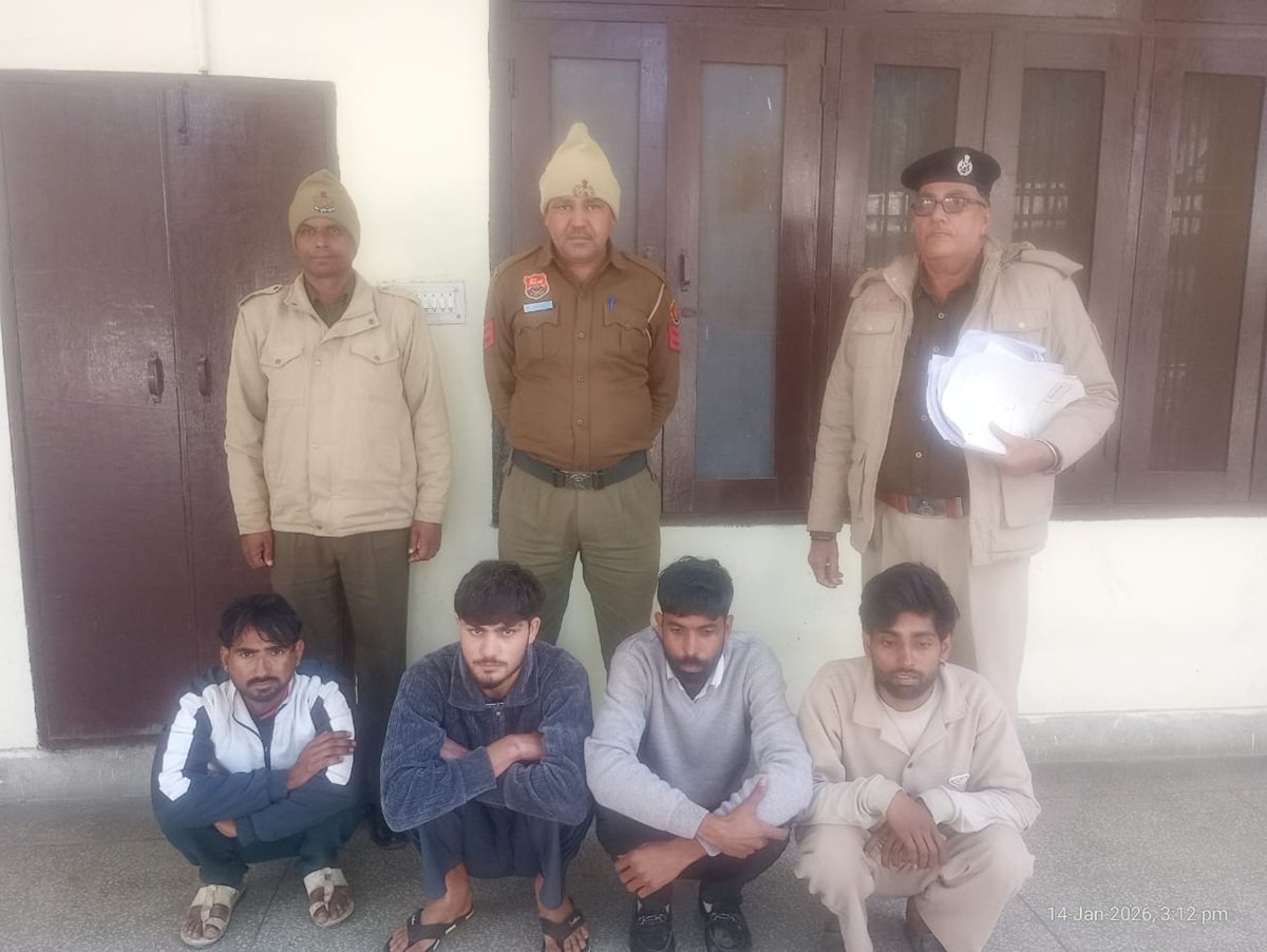 Haryana Crime: बावल मंदिर से चोरी किए छत्र बेचने से पहले ही दबोचा, राजस्थान से जुडे है तार