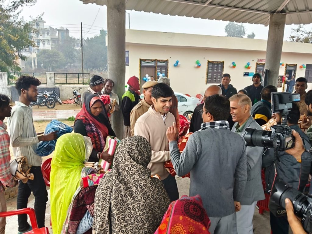 धारूहेडा में डीसी अभिषेक मीणा ने  डिजिटल लाइब्रेरी का किया शुभारंभ