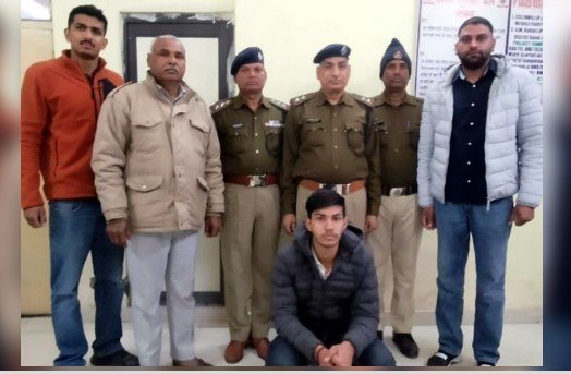 नई साल पर रेवाड़ी रेलवे स्टेशन पर हुंडदंग मचाने वाला मास्टर माइंड रोहतक से काबू