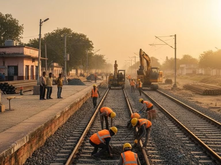 Traffic block on Delhi-Rewari rail section : कई ट्रेने रद्द तो कई का बदला रूट, यहां देखें लिस्ट
