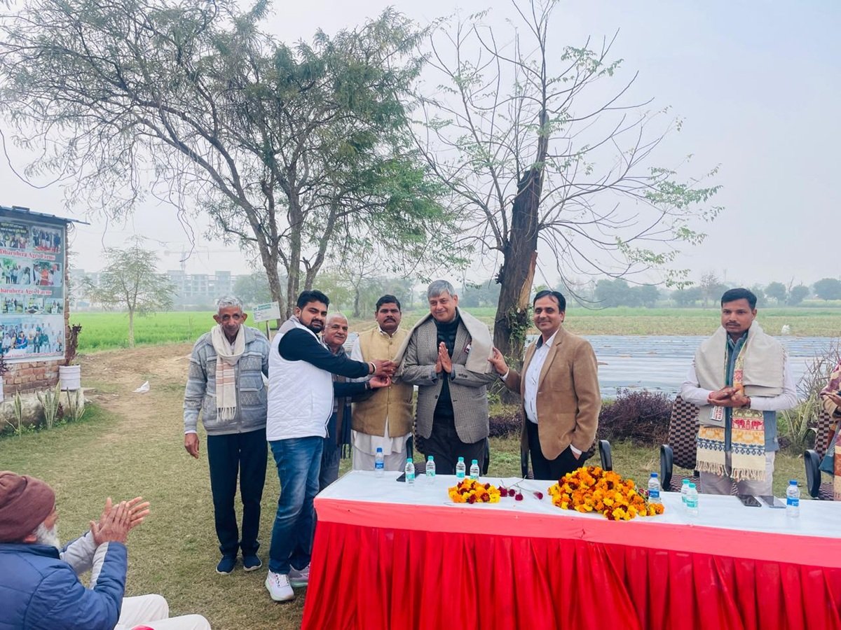 Rewari News: तीन दिवसीय एट होम कार्यक्रम के बाद धारूहेडा पहुंचने पर यशपाल खोला दंपती का भव्य स्वागत, प्राकृतिक खेती में राष्ट्रीय पहचान पर सम्मान