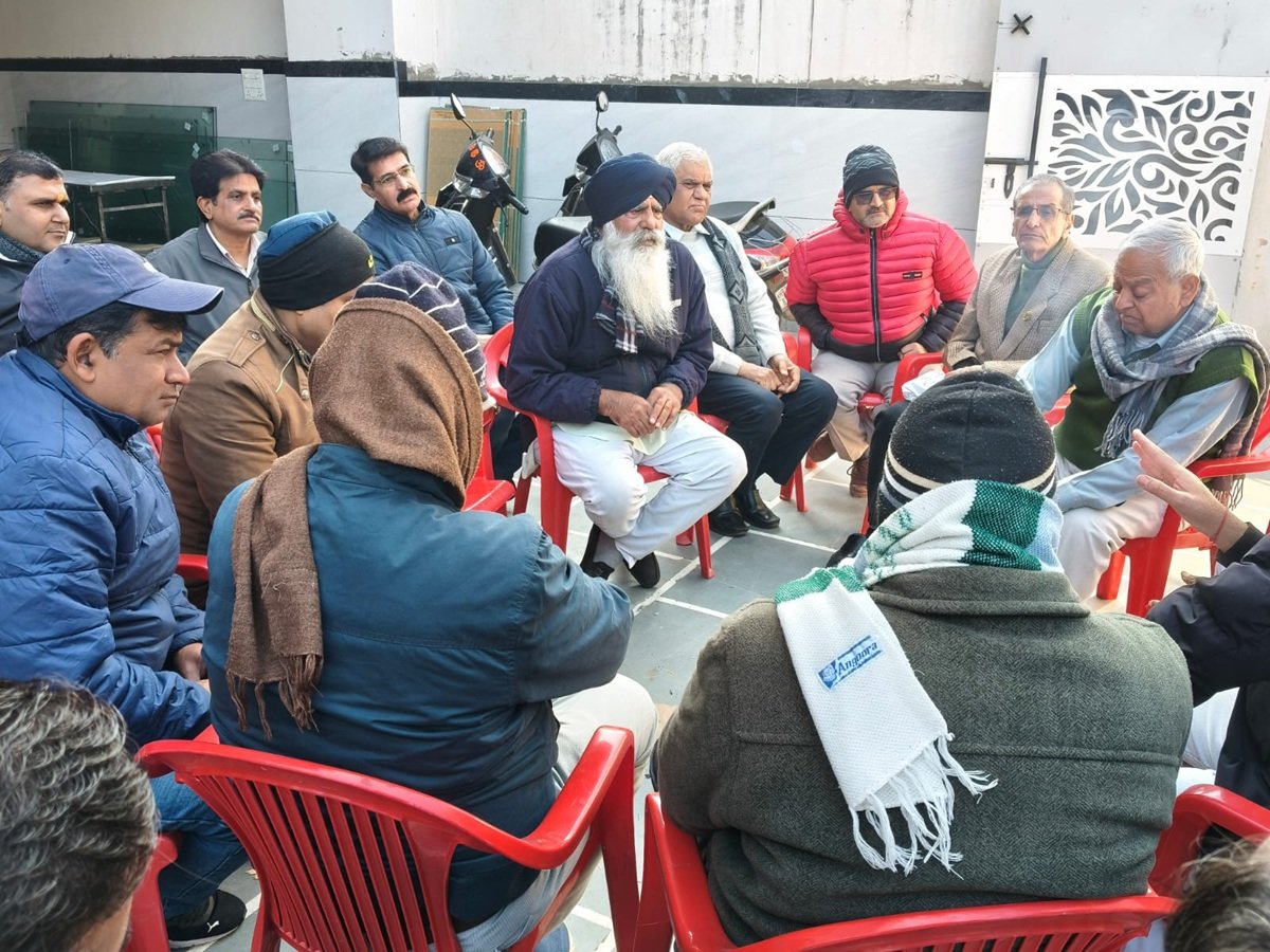 Preparatory meeting of Punjabi Samaj Rewari, Shri Sukhmani Sahib Path on 18th January, Matrimonial Introduction Conference to be held on this day