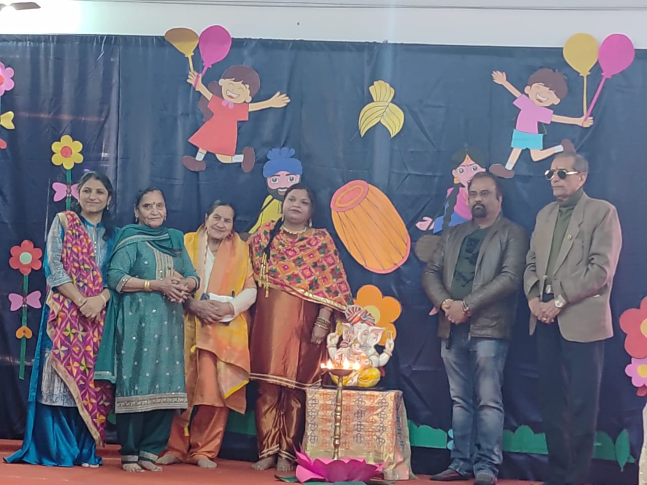 रोटरी क्लब रेवाड़ी मेन द्वारा लोहड़ी का जश्न