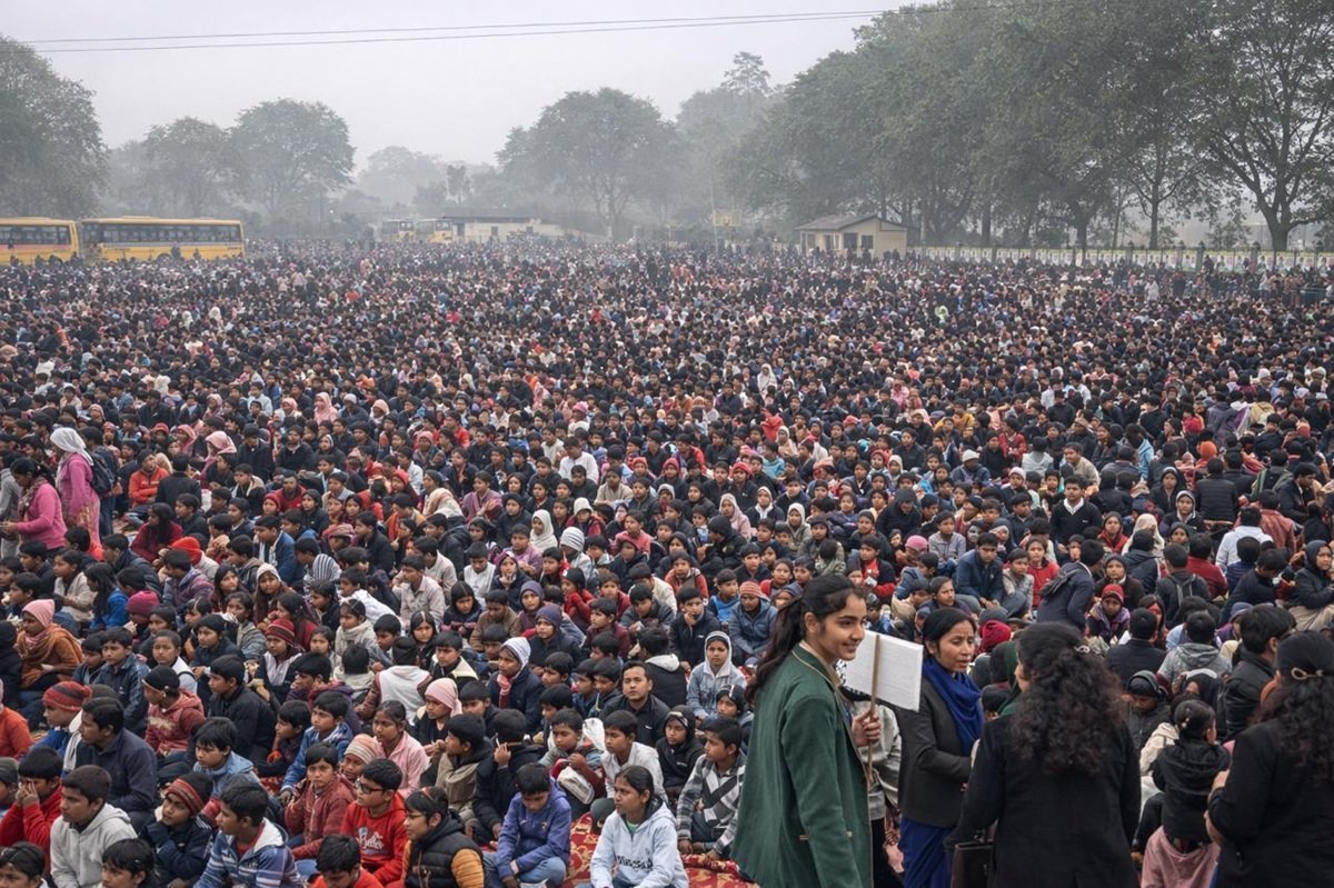 Haryana News: Euro Group organizes "scholarship examination" at the school.