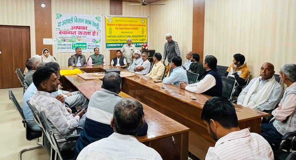 Haryana: Monthly meeting of Aravali Kisan Club Rewari organized