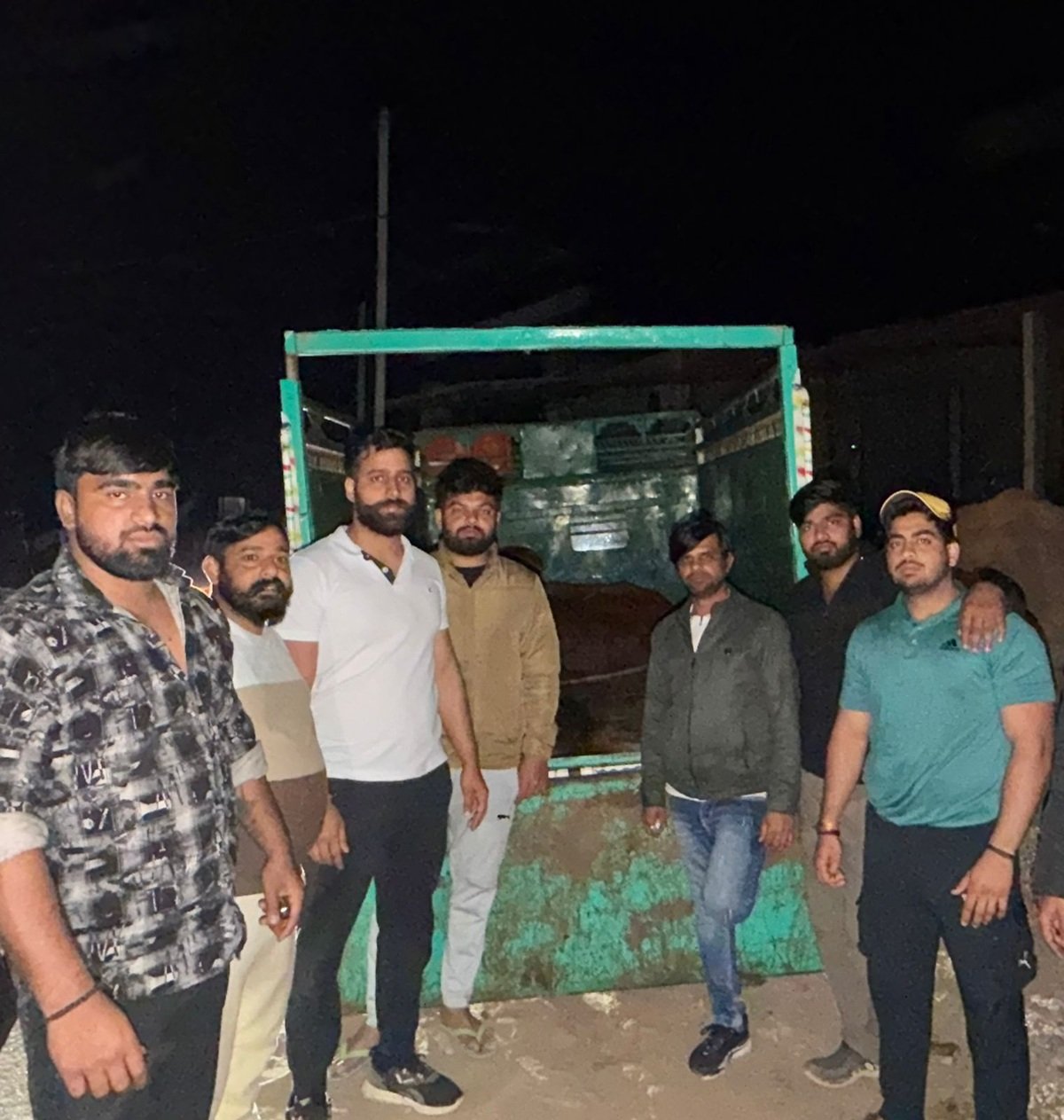 Haryana's Gau Raksha Dal (cow protection group) seized a pickup truck and freed seven cattle in Alwar. Two smugglers were arrested.