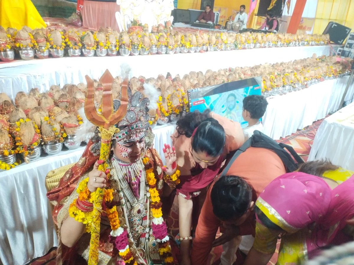 शिव पार्वती की अद्भुत विवाह प्रसंग सुन गदगद हो गए श्रोता