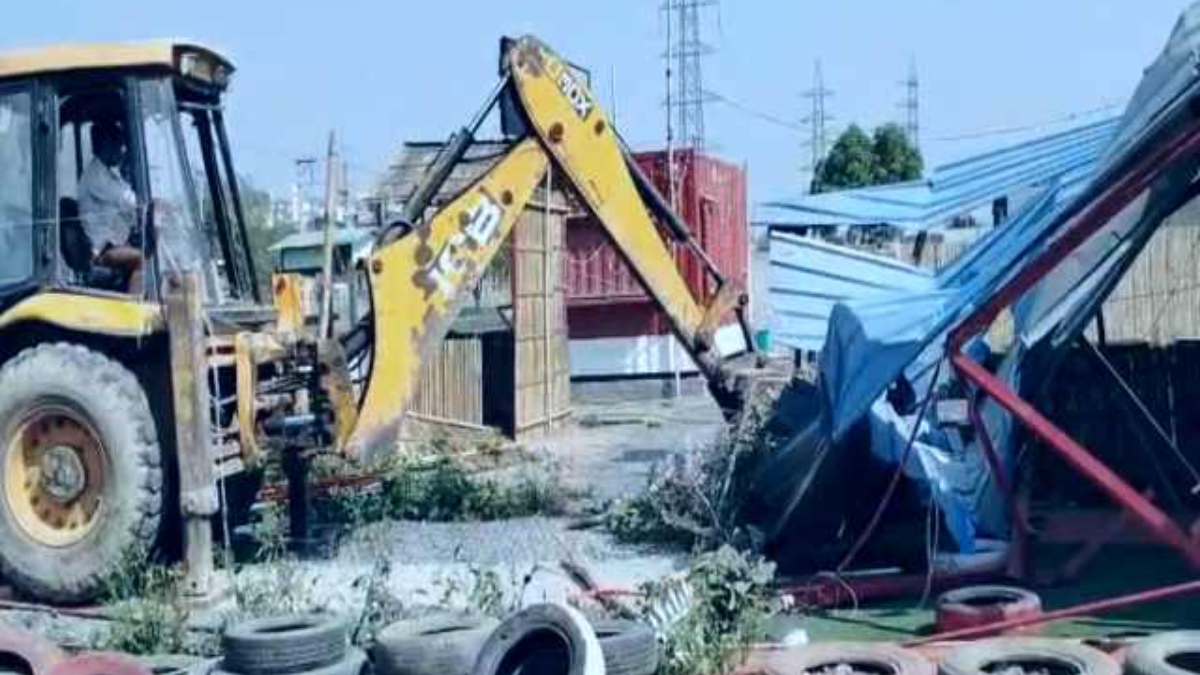 Major Action by DTP Against Illegal Constructions in Faridabad