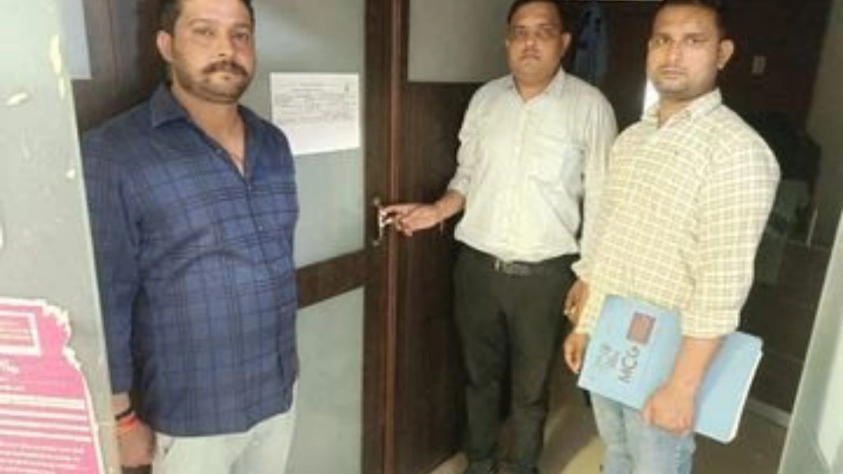 Strict Action on Pending Property Tax in Gurugram: Offices of Two Companies Sealed, Over ₹70 Lakh Outstanding