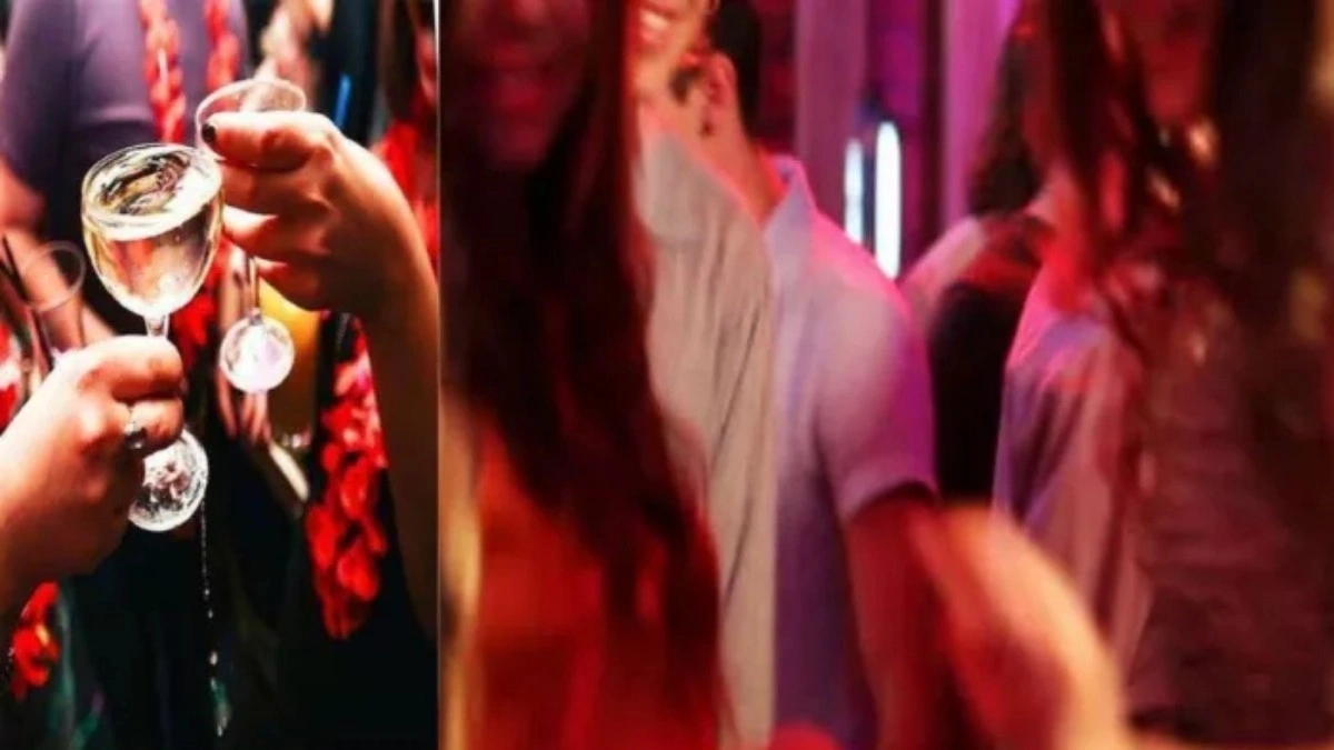 Illegal Hookah Bar Party Raided in Gurugram