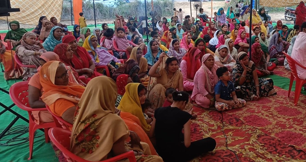 Dharuhera News: भक्ति और सत्य के मार्ग पर चलने का दिया संदेश