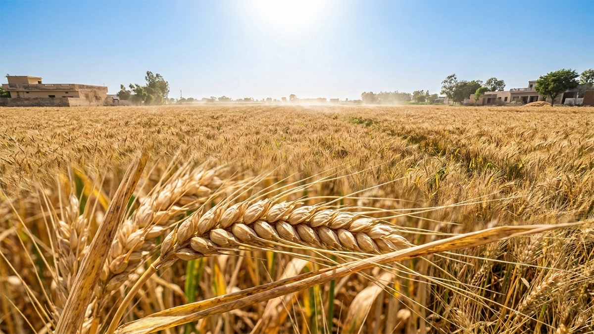 Early Heatwave in Haryana Raises Concerns for Wheat Crop