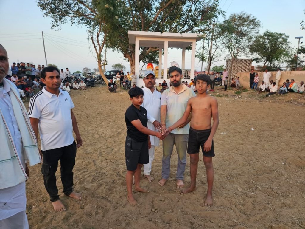 मालाहेडा में धुलंडी पर खेल कूद प्रतियोगिता आयोजित