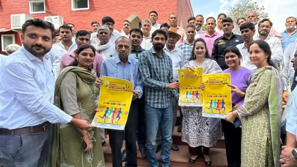वीरों की भूमि रेवाड़ी एक बार फिर 12 अप्रैल को शहर में राव तुलाराम हाफ मैराथन का आयोजन होने जा रहा है।