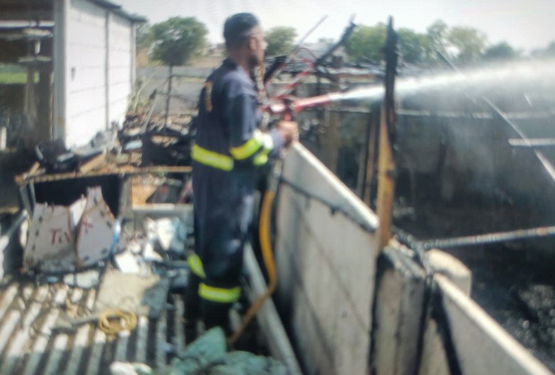 Fire in Rewari: धारूहेड़ा छप्पर में लगी भयंकर आग