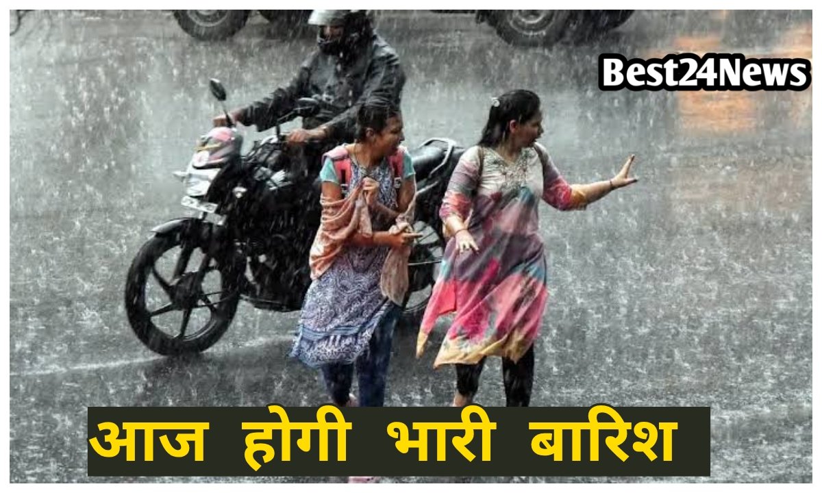 आज इन जिलों में होगी जोरदार बारिश