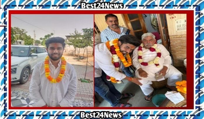 Dharuhera Election: दादा ने भरवाया फार्म, सबसे कम उम्र के पार्षद बने अमन