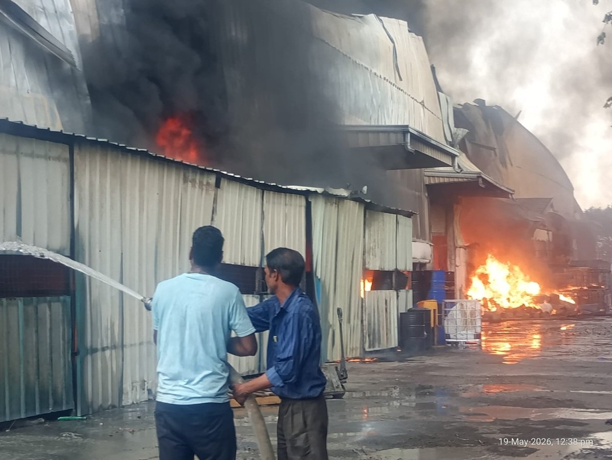 Bawal Fire News: 12 दिन में लगी दूसरी बार लगी भंयकर आग, कई कर्मचारी झुलसे