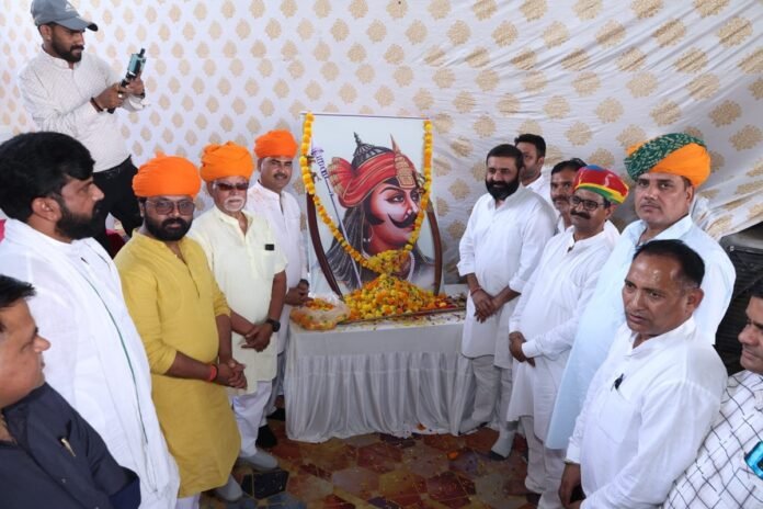 भिवाड़ी में धूमधाम से मनाई गई महाराणा प्रताप जयंती, विशाल शोभायात्रा में उमड़ा जनसैलाब