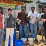 धारूहेड़ा में श्रद्धालुओं ने लगाई छबील