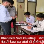 MCD Dharuhera Vote Counting: गतगणना केंद्र में केवल इन लोगों की होगी एंट्री, यहां जाने क्यों और कैसे MCD Dharuhera Vote Counting: गतगणना केंद्र में केवल इन लोगों की होगी एंट्री, यहां जाने क्यों और कैसे