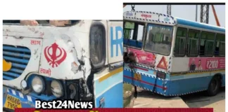 Haryana Bus Accident: हरियाणा में बड़ा हादसा, पलटी बस, 40 लोग गंभीर रूप से घायल