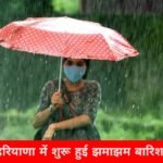 राज्य में बदला मौसम का मिजाज! चमक गरज के साथ कई जिलों में शुरू हुई बारिश